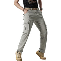 Lymio Cargo Pants For Men|| Cotton Casual Cargo Pants For Men (Cargo-93-Grey-Xl)