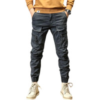 Lymio Casual Cotton Cargo Pants For Men (Cargo-67-Grey-2Xl)