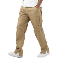 Lymio Men Cargo || Men Cargo Pants Cotton || Casual Cargos Pant (Cargo-31-Khakhi-3Xl)