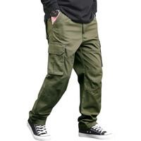 Lymio Men Cargo || Men Cargo Pants Cotton || Casual Cargos Pant (Cargo-49-Green-3Xl)