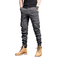 Lymio Cargo Pants For Men|| Cotton Cargo Pants For Men (Cargo-12-Grey-4Xl)