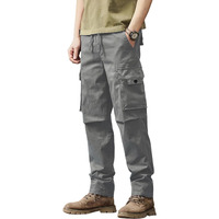 Lymio Cargo Pants For Men|| Cotton Cargo Pants For Men (Cargo-54-Grey-3Xl)