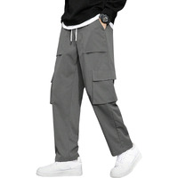 Lymio Cargo Pants For Men|| Cotton Cargo Pants For Men (Cargo-22-Grey-4Xl)