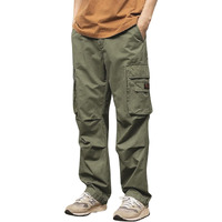 Lymio Cargo Pants For Men|| Cotton Cargo Pants For Men (Cargo-114-Green-3Xl)