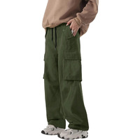 Lymio Cargo Pants For Men|| Cotton Cargo Pants For Men (Cargo-43-Green-3Xl)