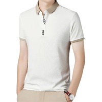 Lymio Men T-Shirt || T-Shirt For Men || Polo T Shirt (Polo-58-White-Xl)