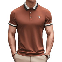 Lymio Polo T Shirt For Men || Men T-Shirt (Polo-73-Orange-M)