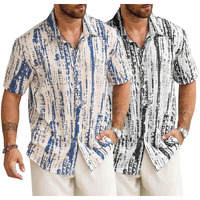 Lymio Stylish Casual Regular Fit Shirt For Men|| Men Regular Fit Shirt (Available In Combo Packs) (Tiedite-Cream-Blue-Grey-Black-S)