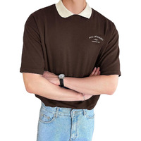 Lymio T-Shirt || Men For T Shirt (T-54-57) (In, Alpha, M, Brown)