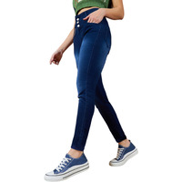 Miss Chase Women's Skinny Fit High/Mid Rise Regular Length Stretchable Denim Jeans (Mcaw18Den02-79-320-34, Presidential Blue, 34)