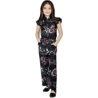 Naughty Ninos Girls Black Floral Dress Sets(Nn00884Drs)