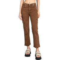 Nifty Women Mid Rise Straight Jeans (1460_Rust, 30