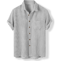 Nobel Monk Men's Solid Casual Shirt |Half Sleeve | Regular Fit |Stylish Shirt For Men