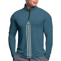 Noble Monk Men's Active Wear Regular Fit T Shirt |Full Sleeves |Casual T-Shirt For Men Ink Blue