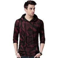 Noble Monk Women Stylish Printed T-Shirt | Full Sleeve | Hooded Neck | Casual Tshirt For Women