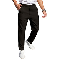 Noble Monk Formal Pants For Men | Stylish Regular Fit Men's Wear Trousers For Office Or Party | Solid Formal Regular Fit Trouser For Men's