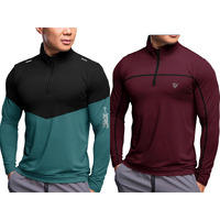 Noble Monk Men's Active Wear Regular Fit T Shirt |Full Sleeves |Casual T-Shirt For Men