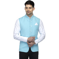 Favoroski Men's Slim Fit Nehru Jacket Ethnic Bandhgala Waistcoat (Favjc161127_40)