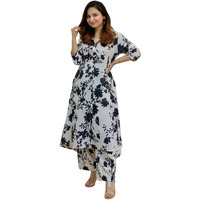 Greciilooks Co Ord Set For Women Stylish White