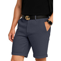 Greciilooks Casual Men Shorts | Rich Regular Fit Solid Short With Side Pockets | Relaxed Fit Half Pants | Mid Rise Waist Grey