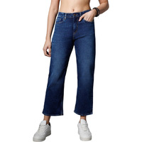 High Star Women's Regular Fit Stretchable Jeans (Hswjnw23102_Ig5_Blue_30)
