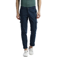 Hubberholme Men's Casual Trousers (Hh-8006-30, Blue, 30)