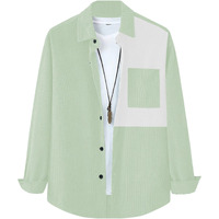 I Enterprise Men's & Boy's Shirts  Stylish Formal, Casual Fabric, Slim Fit & Regular Fit || Trendy Colors & Designs (Ds1_Sr101-M) Green