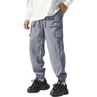 Indoprimo Men Cargo || Men Cargo Pants || Men Cargo Pants Cotton || Cargos For Men || Men Cargo Trouser - Paris (In, Alpha, L, Grey)