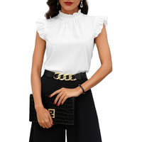 Indoprimo Satin Western Stylish Top For Women | Top For Office & Casual Wear