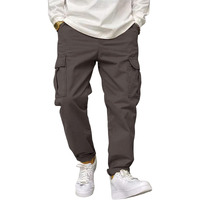 Dhruvi Trendz Men Cotton Cargo Pant (Dt-Tp-1058-2Xl-Grey)