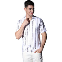 Dhruvi Trendz Men's Regular Fit Shirt (Dt-Ms-6032_White Xl)