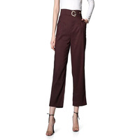 Dhruvi Trendz Men's Regular Trouser For Women (Dt-Tr777_Maroon_Xxl)