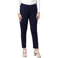 Digital Shopee Women's Regular Fit Casual Ds-Track-Pants-Navy-Blue-3Xl