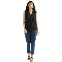 Digital Shopee Women Cotton Trouser Pant | Regular Fit Casual Trouser For Girls And Womens Teal Blue|5Xl