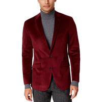 Wintage Men's Regular Fit Tuxedo Casual Blazer (Velvet202Color1S40_Maroon_40)