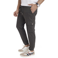 Divisive Men's Cotton Cargo Joggers Pants (Dcr128_30_Army Green)