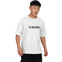 Shodox Men's 100% Pure Cotton Relaxed Fit Drop Shoulder Premium Front & Back Printed Oversized T-Shirt (Pack Of 1) White