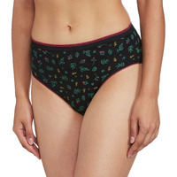 Rupa Women's Cotton Panties Geometric Briefs (Pack Of 7) (Printed P7 85_Assorted_M)