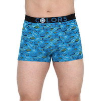 Rupa Classic Regular Solid Frontline Men's Printed Mini Trunks | Soft-Touch Cotton Stretch | Snug Fit | Breathable Fabric | Pack Of 1-Assorted: Colour & Print May Vary (Pack Of 2) (105 85)