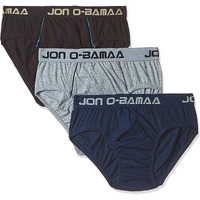 Rupa Men's Cotton Briefs (Pack Of 3) (Jon Obama-Gm/Af/Cf_Po3_80_Gr Mel/Airf/Coff_S)
