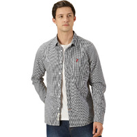 Thomas Scott Stripes Long Sleeve Casual Shirt With Spread Coller Shirts For Mens