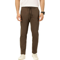 Thomas Scott Men Olive Smart Easy Wash Chino Trousers (Olive, 36)