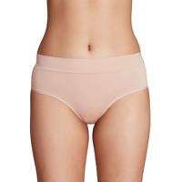 Nykd (Nyp342 Nylon Stretchable Hipster Panty Underwear For Women | Ultra-Soft Fabric With Mid Waist Full Coverage & Smooth Elastic Waistband | Gentle On Skin With No Marks - Rose