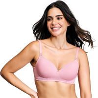 Nykd By Nykaa Iconic Low Back Party Bra For Women, Medium Coverage, Wired, Lightweight With Adjustable Straps - Nyb252, Blush, 36D