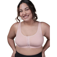 Nykd Women's Cotton Non Padded Wire Free Regular Bra (Nyb103_Nude_36Dd)