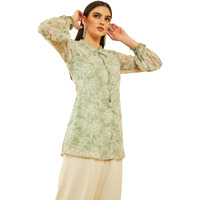 Soch Women's Regular Tunic (Fws4Tu30069A_Sap Green