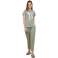 Sweet Dreams Women Printed Half Sleeves Pyjama Set