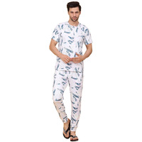 Sweet Dreams Men Printed Pyjama Set