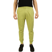 Thomas Scott Men Cotton Blend Regular Fit Panelled Joggers Track Pant (Scckb03_Leafgreen, 3Xl) Leaf Green