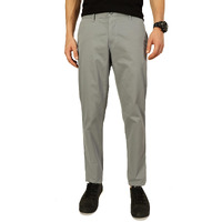 Thomas Scott Men's Cotton Blend Solid Slim Fit Chino Trouser(Tsnxtr02_Steel_36)